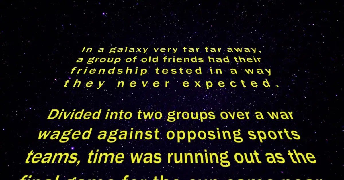 Customizing Your Star Wars Intro Crawl with an Online Creator